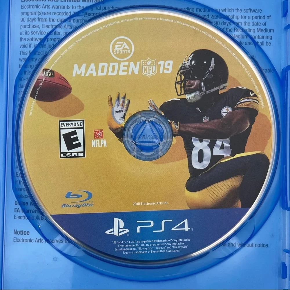 Madden NFL 19 Hall of Fame Edition (Sony‎ PlayStation 4, 2018) Complete